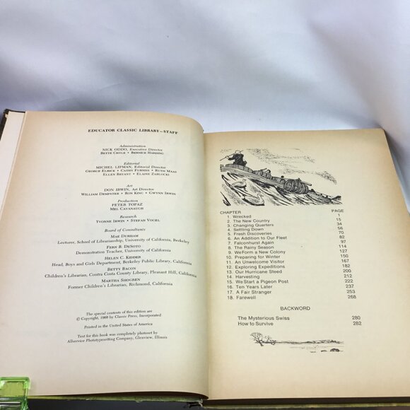THE SWISS FAMILY ROBINSON (EDUCATOR CLASSIC LIBRARY VOL. 4) - Wyss, Johann|I... - Picture 8 of 12